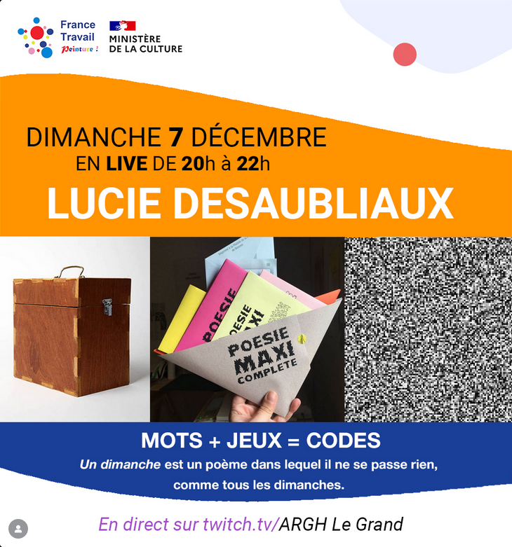 Annonce du rendez-vous le 7 décembre sur France Travail Peinture